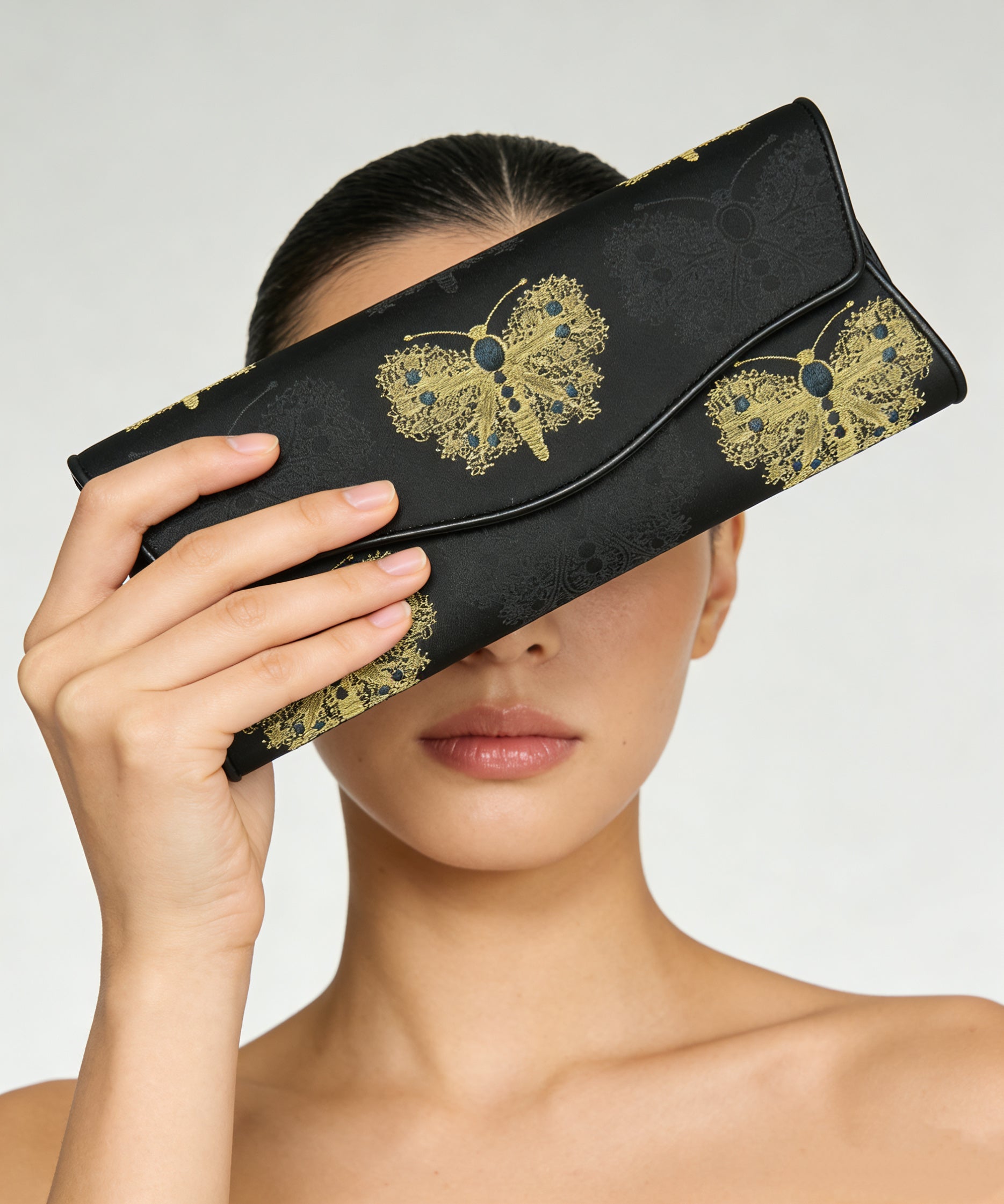 Cowhide Luxury Evening Bag