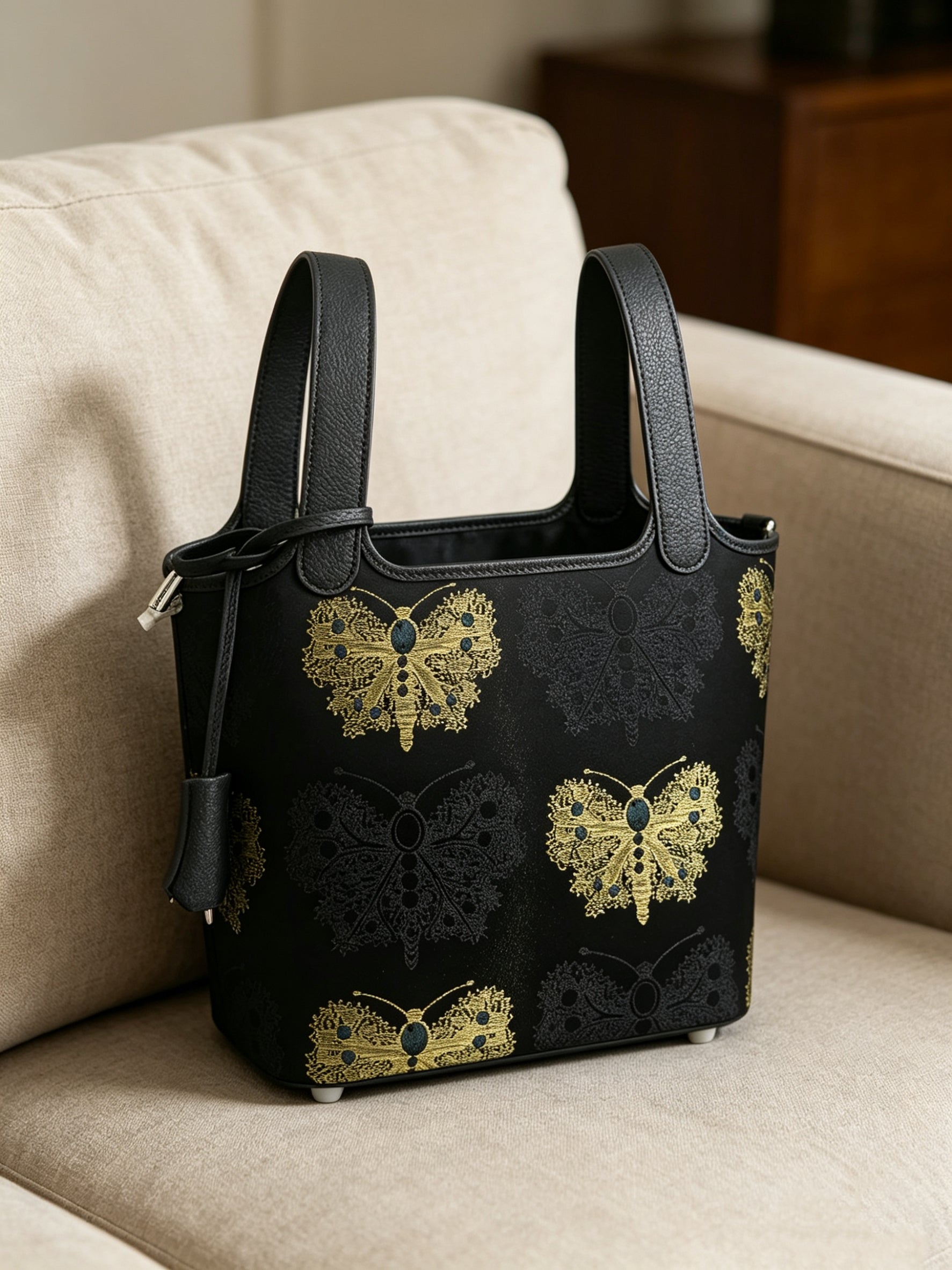 Golden Butterfly Bucket