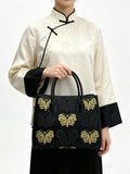 Golden Butterfly Noir