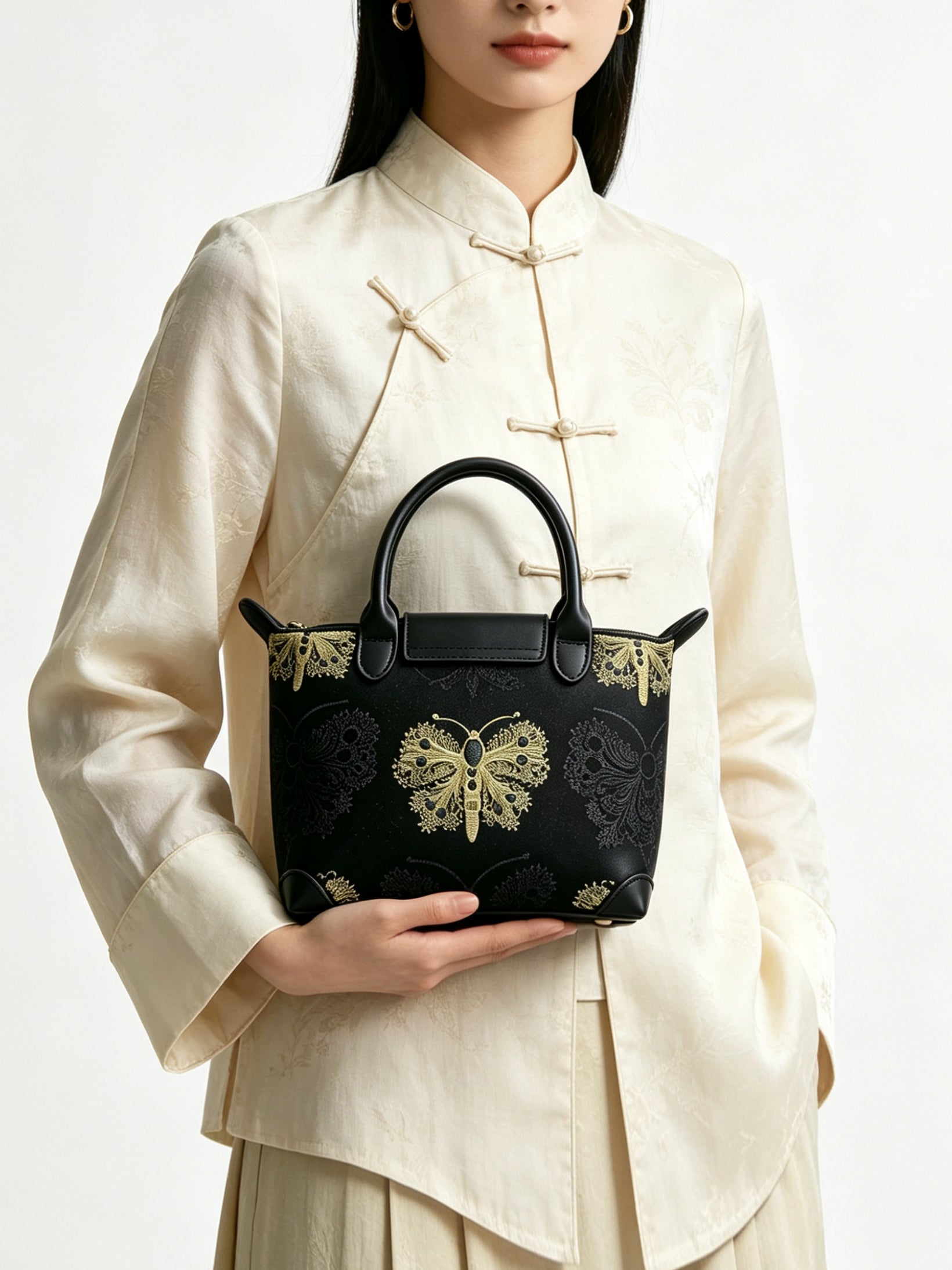 Golden Butterfly Noir