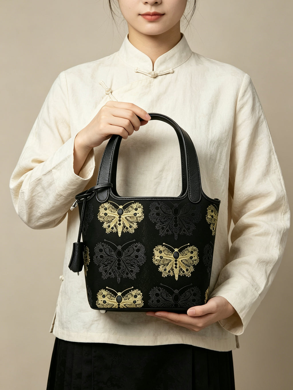 Golden Butterfly Bucket