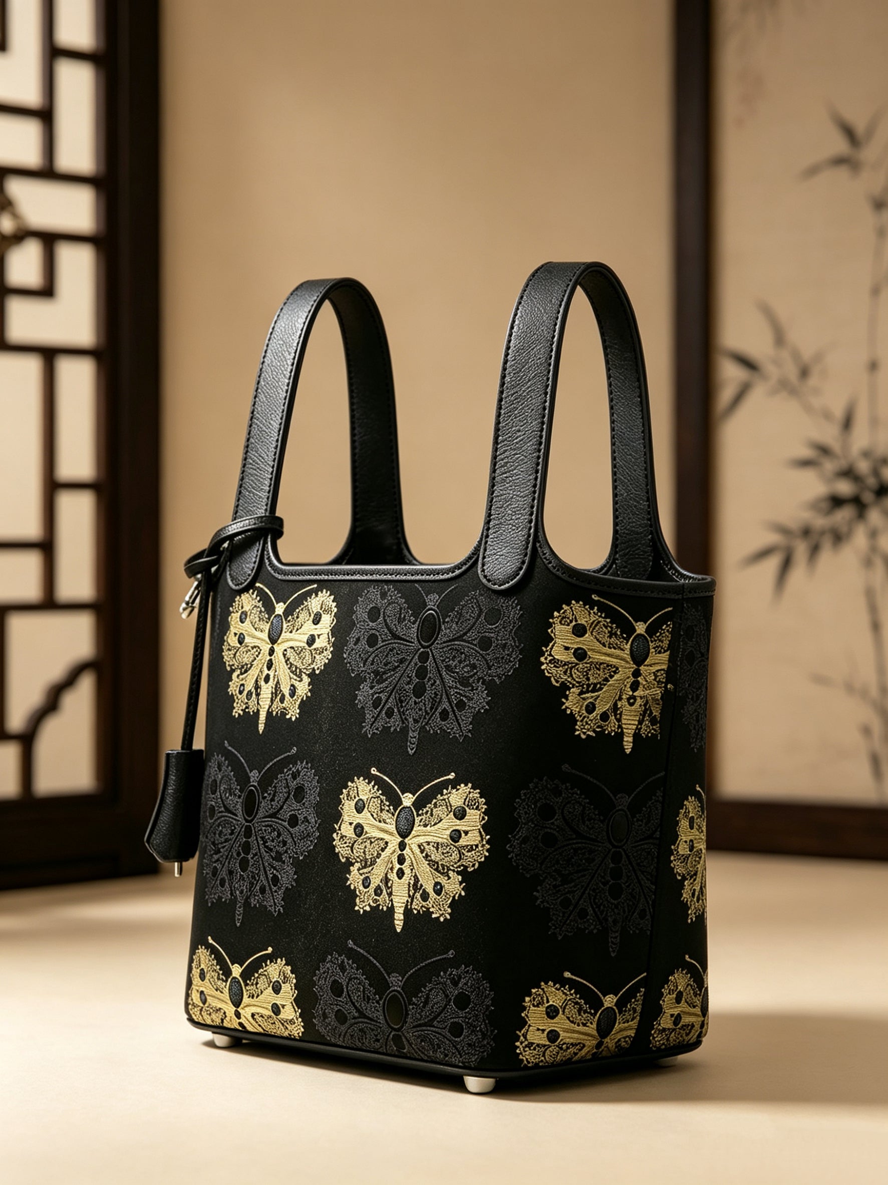 Golden Butterfly Bucket