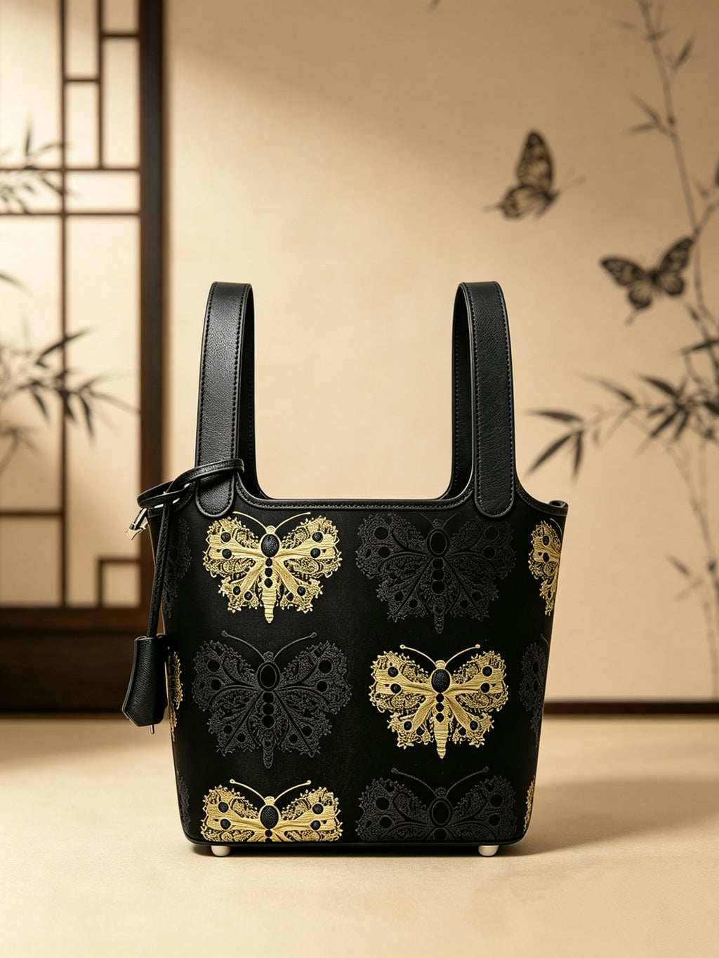 Golden Butterfly Bucket