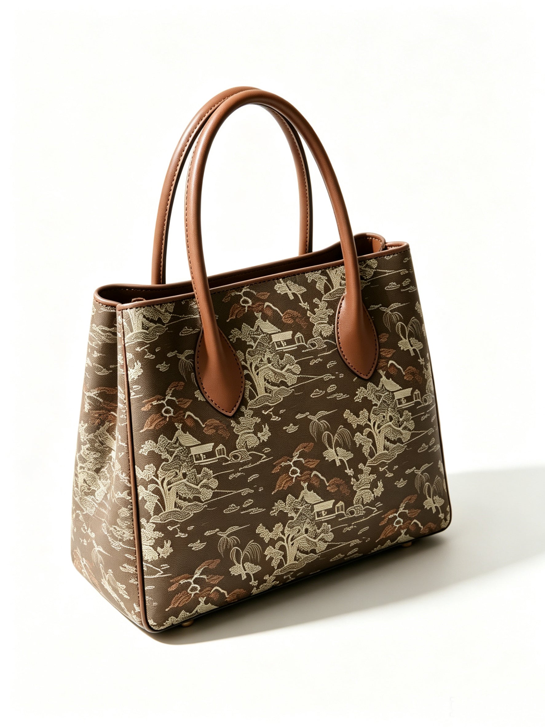 Landscape Leather Tote
