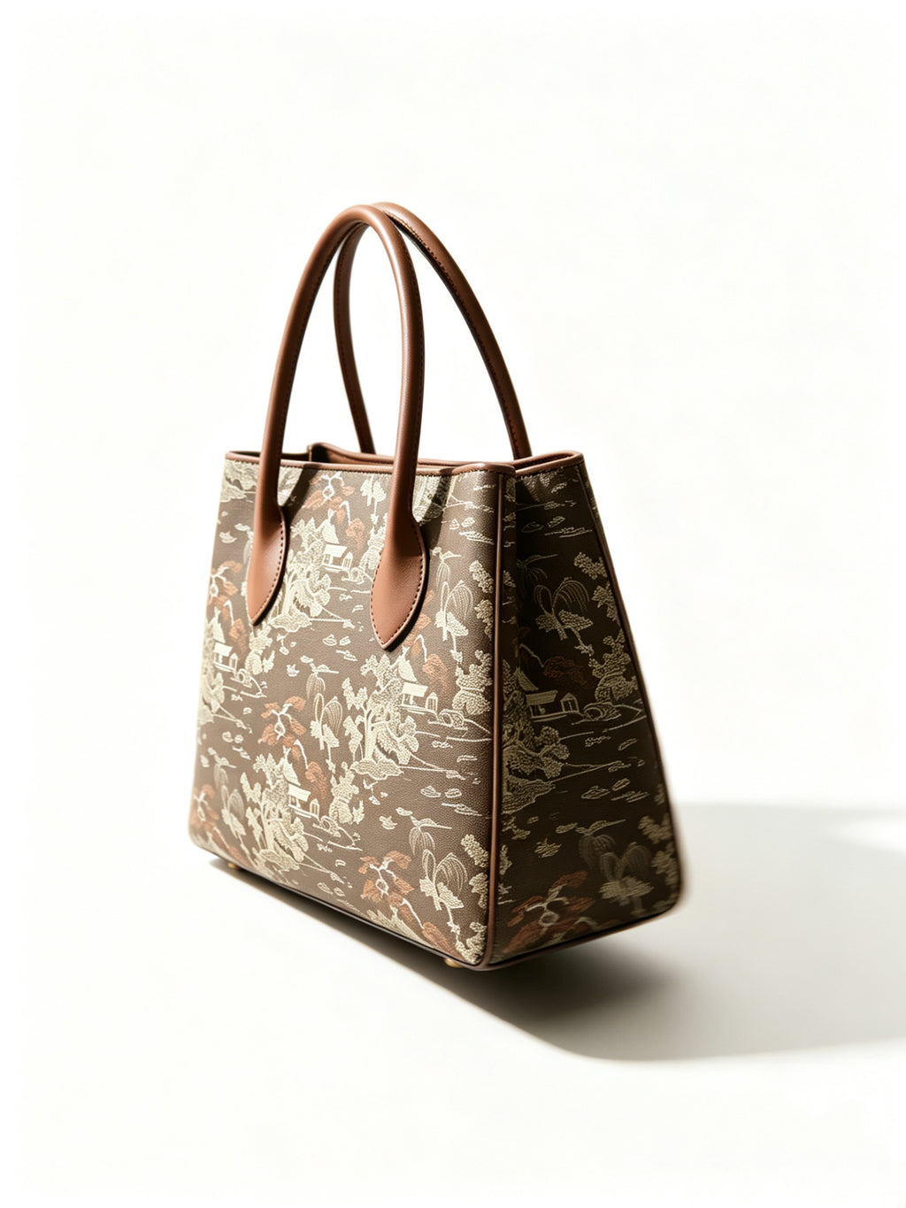 Landscape Leather Tote
