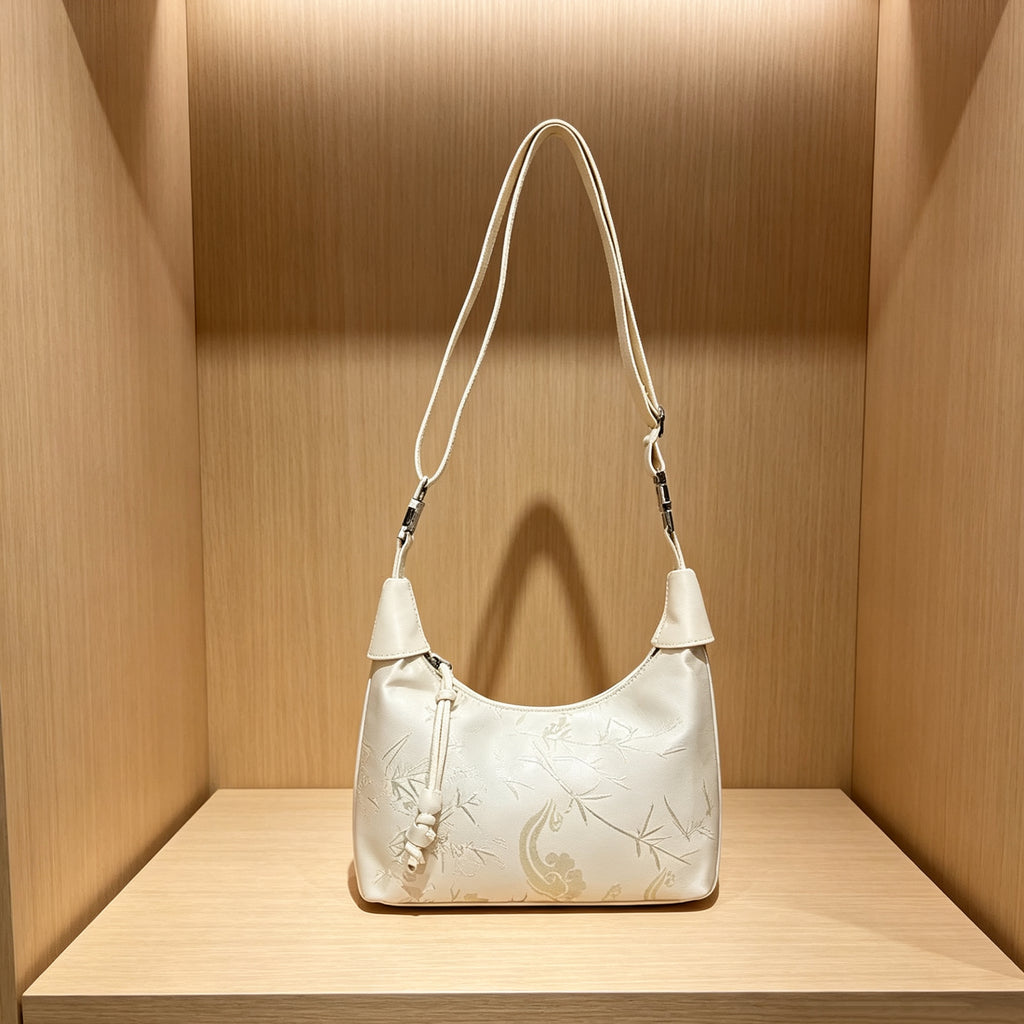 Embroidered handbag