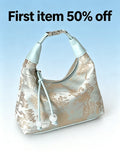 Mint Gold Pattern Handbag