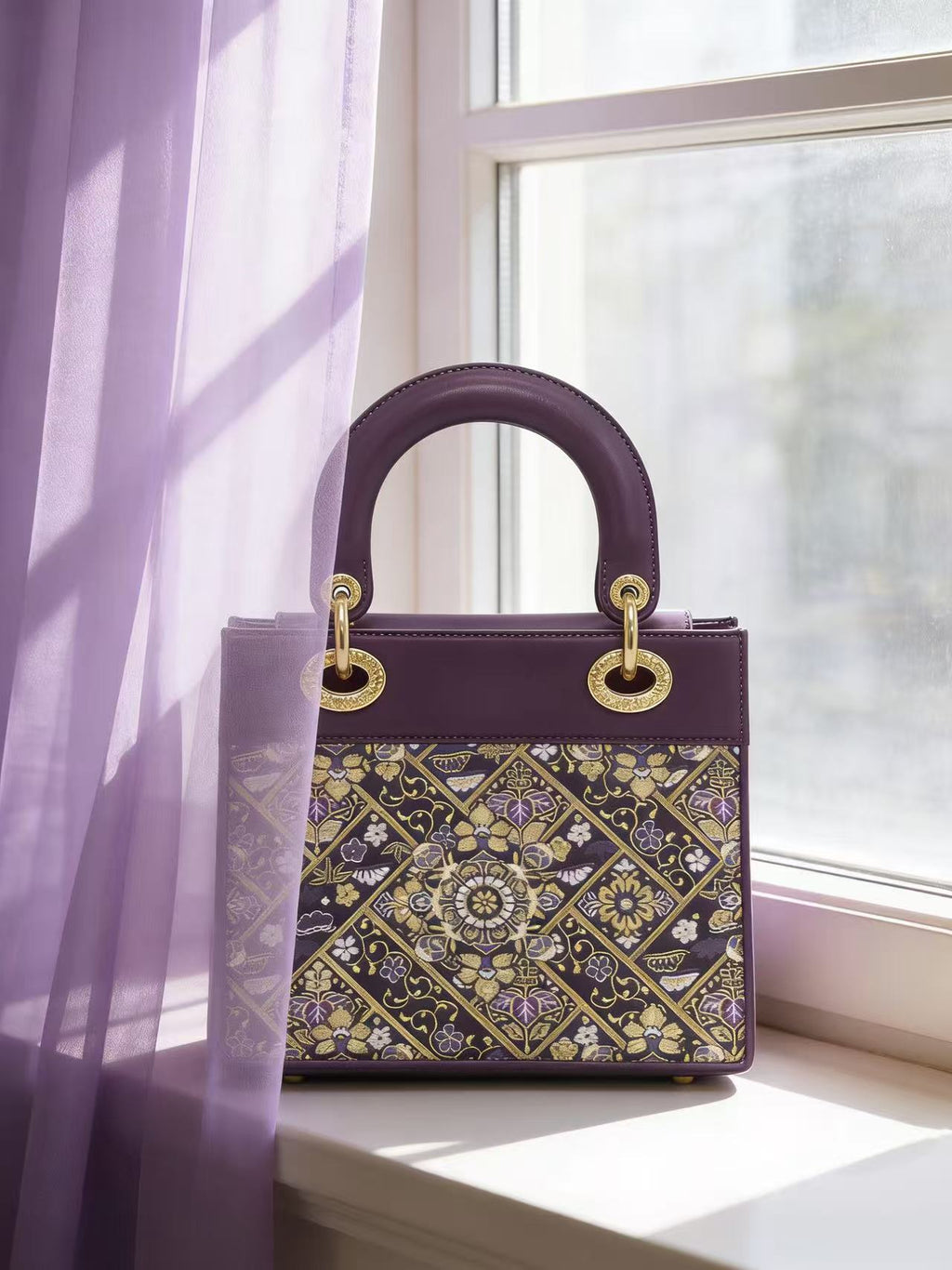 Purple Oriental Luxury